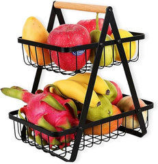 2-Tier Fruit Basket Stand The AnS Store