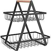 2-Tier Fruit Basket Stand The AnS Store