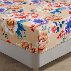 Print Microfiber Fitted Bedsheet Set