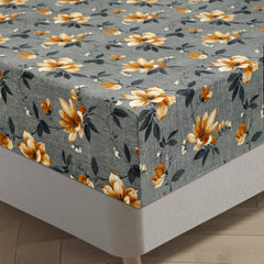 Print Microfiber Fitted Bedsheet Set