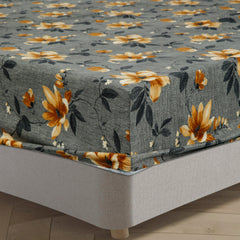 Print Microfiber Fitted Bedsheet Set