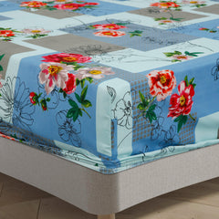 Print Microfiber Fitted Bedsheet Set