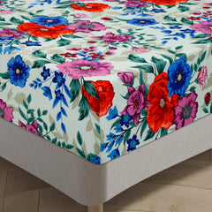 Print Microfiber Fitted Bedsheet Set