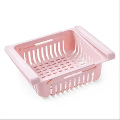 Flexible & Expandable Fridge Storage Basket - 1Pc