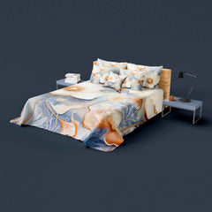 Luxurious 4Pc Digital Printed Bedsheet Set