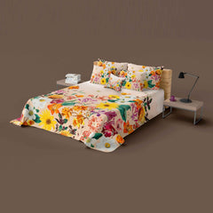 Luxurious 4Pc Digital Printed Bedsheet Set