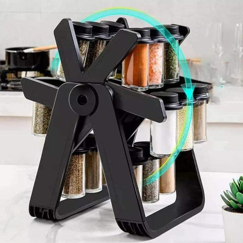 360° Rotating Spice Rack Rotating