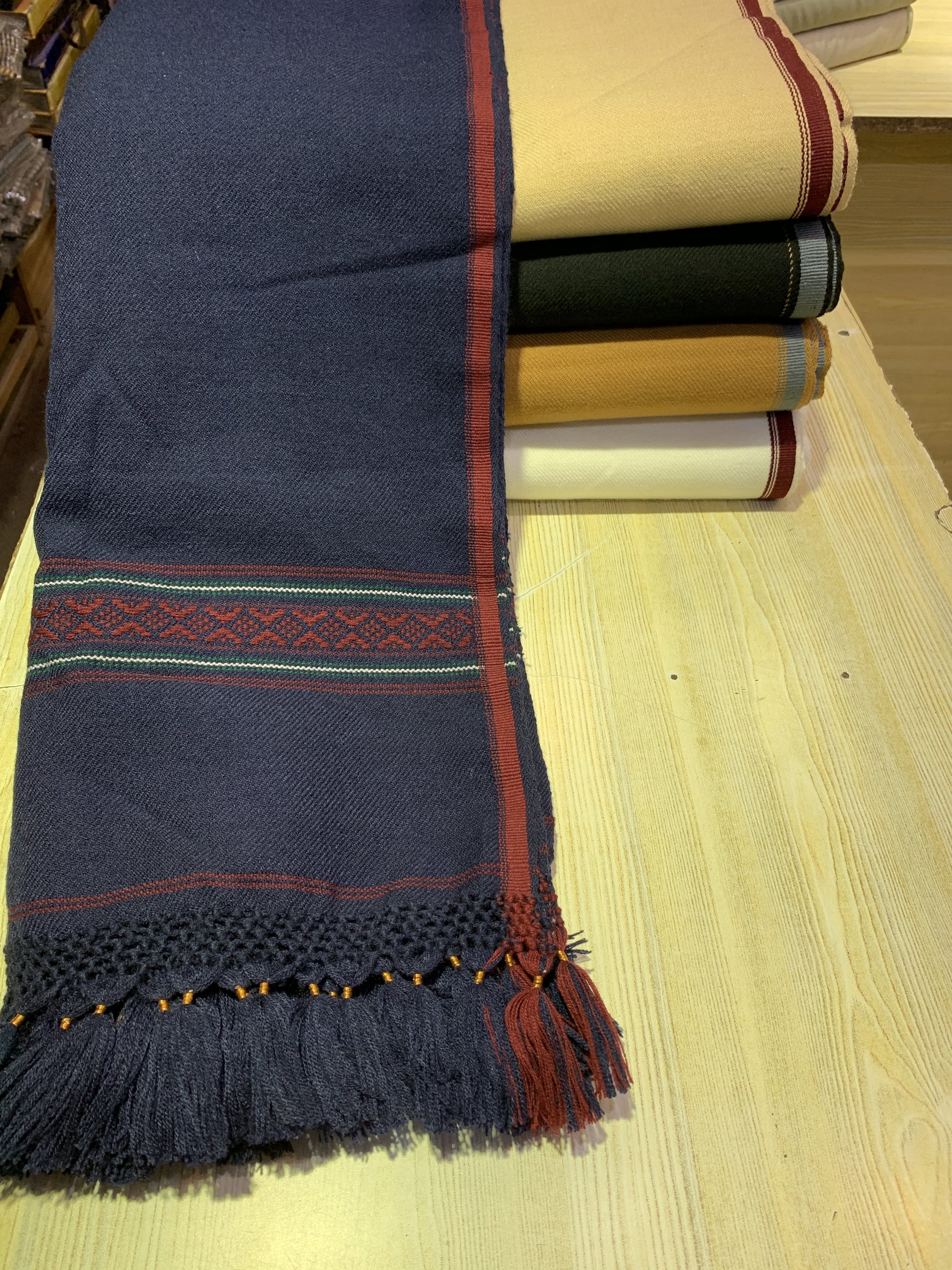 100% Handmade Pashmina Shawl For Men