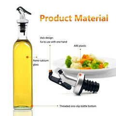 Kitchen Oil Bottle Stainless Steel Leak-Proof 500ml The AnS Store