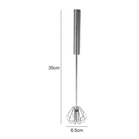 Stainless Steel Rotary Whisk Semi-Automatic Mixer The AnS Store