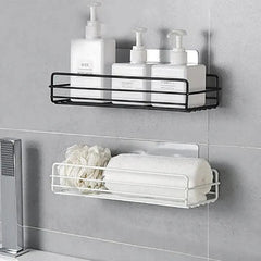 Multipurpose Wall Mount Corner Shelf Metal Storage Rack